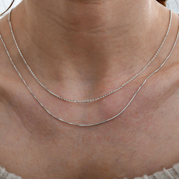 Italienische venezianische und Belcher Stacking-Halskette image number 3