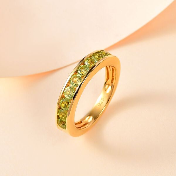 Natürlicher Peridot-Ring - 1,12 ct. image number 2