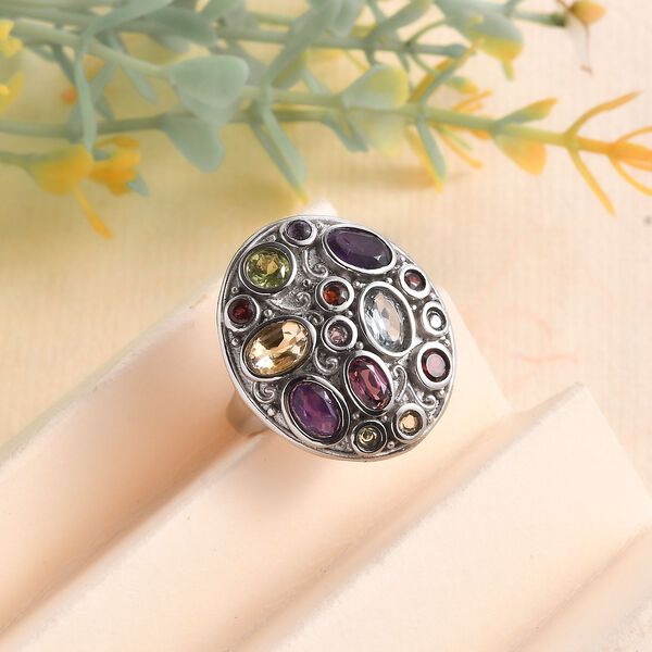 Multi-Edelstein Ring - 2,84 ct. image number 2