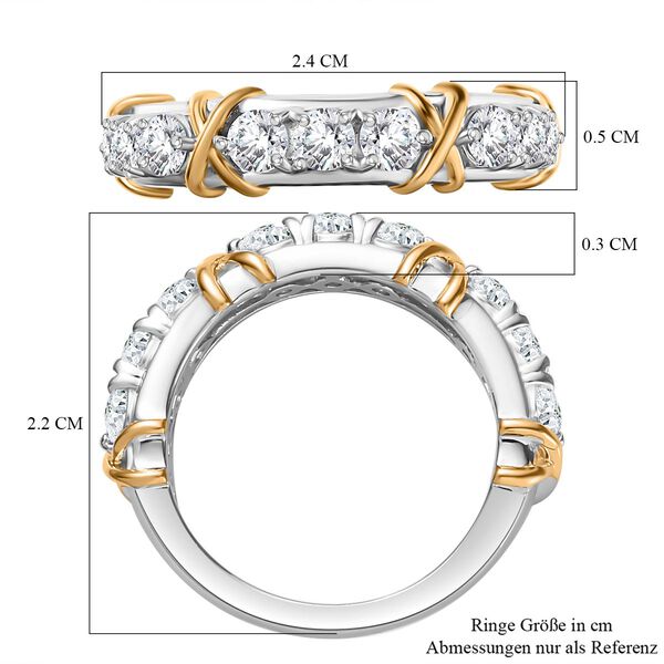 Moissanit Ring - 0,93 ct. image number 7