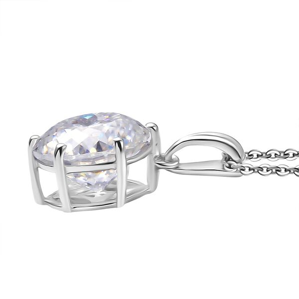 D'Joy Moissanit Anhänger mit 50cm Kette - 4 ct. image number 3