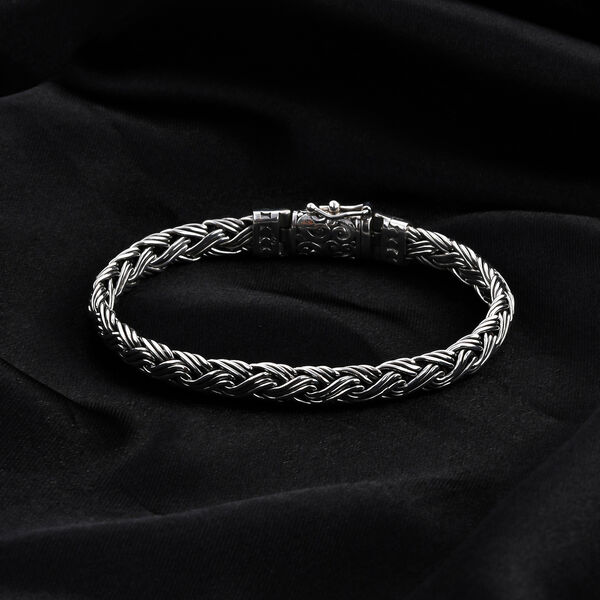 Royal Bali - Geflochtenes Armband, ca. 20 cm, 925 Silber ca.34,67g image number 1
