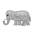 Lustro Stella - weißer Zirkonia-Anhänger, 925 Silber rhodiniert ca. 2.06 ct