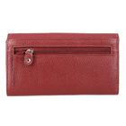 Moderne Geldbörse aus 100% echtem Leder mit RFID Schutz, 18.5x10cm, Rot image number 4