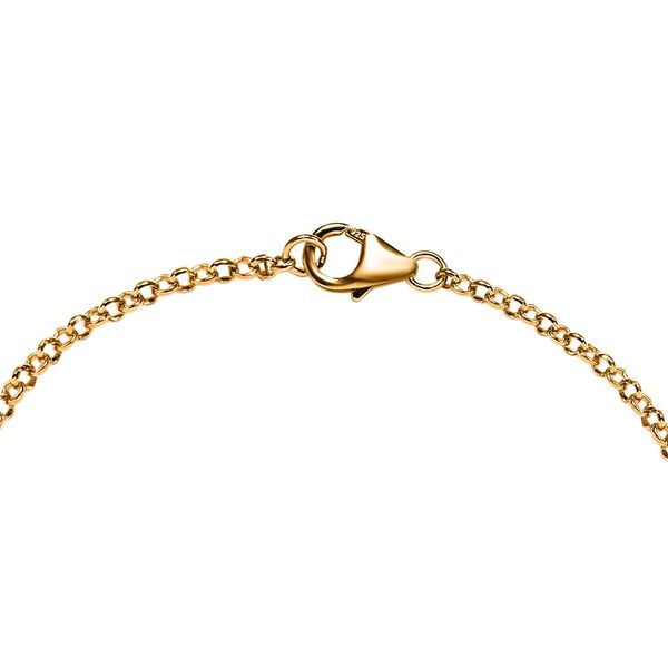 Masoala Saphir (Fissure gef&uuml;llt) Armband, ca. 19 cm, 925 Silber vergoldet ca. 1.21 ct image number 4