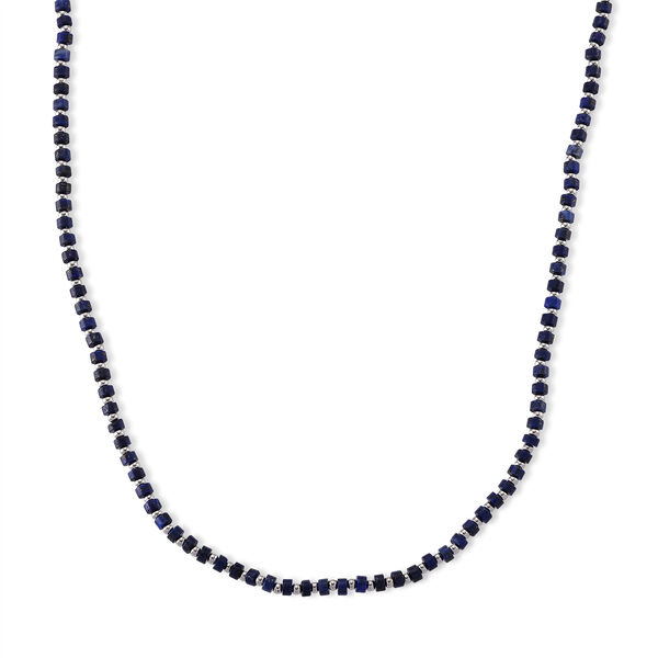 Lapislazuli Halskette, flexibel, Reine Legierung ca. 25.00 ct