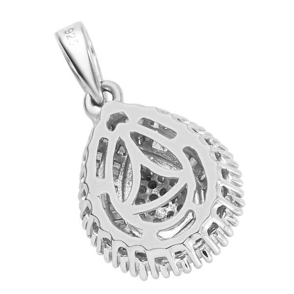 Diamant Anh&auml;nger 925 Silber platiniert ca. 0,50 ct image number 5