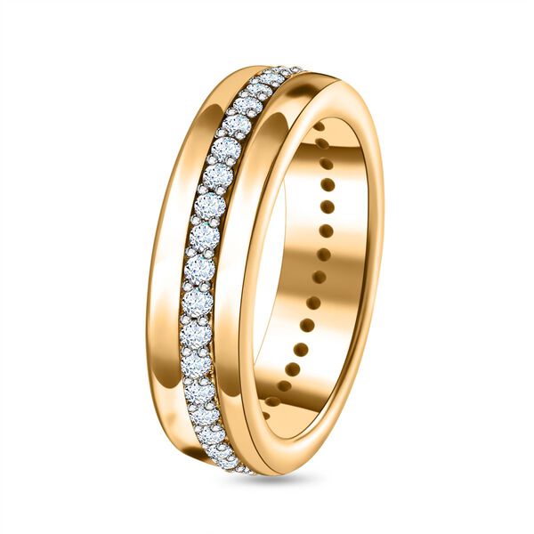 Moissanit Ring - 0,82 ct. image number 7