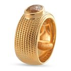 Citrin Solitär Ring in Goldton, 1,03 ct. image number 3