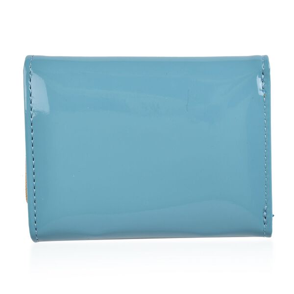 Geldb&ouml;rse, 13 F&auml;cher, RFID Schutz, Blau image number 8