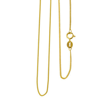 ILIANA - Kandare-Kette, ca. 50 cm, 750 Gelbgold