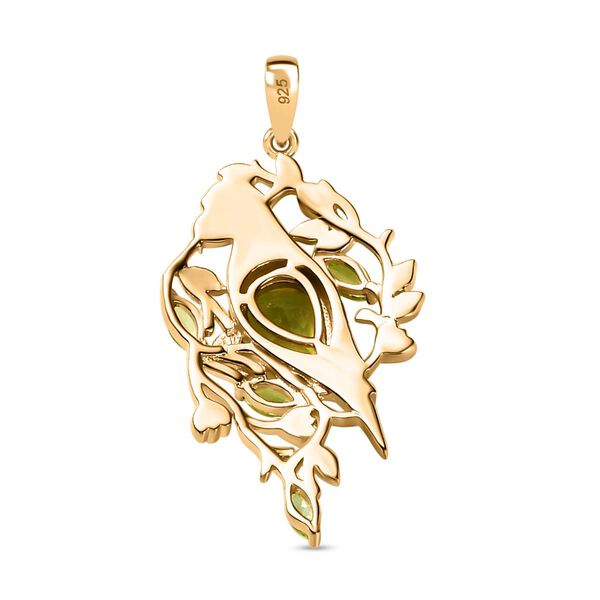 Peridot Anh&auml;nger - 1,27 ct. image number 4