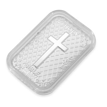 Heiliger Bibel-Barren in 999er Silber