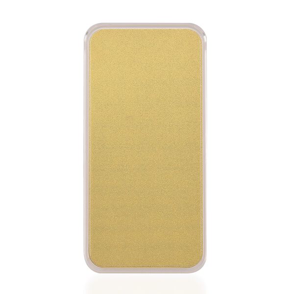 999er Gold-Plättchen mit Kreuzdesign image number 3