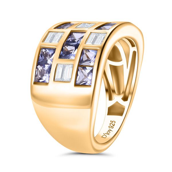 D'Joy Tansanit und Moissanit Ring - 2,27 ct. image number 5