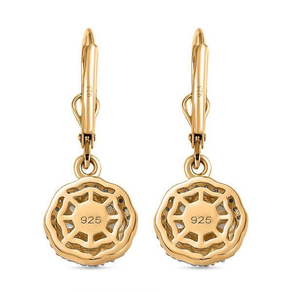 Alexandrit  und Moissanit Ohrringe - 1,55 ct. image number 5