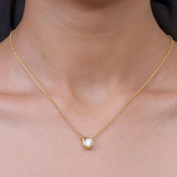 D'Joy Moissanit 50cm Halskette - 0,81 ct. image number 2
