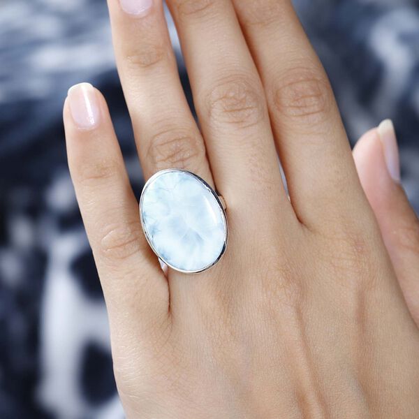 AA Larimar Ring- 26,73 ct. image number 3