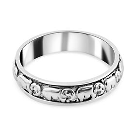 925 Silber Ringe (Größe 17.00) ca. 3,69g