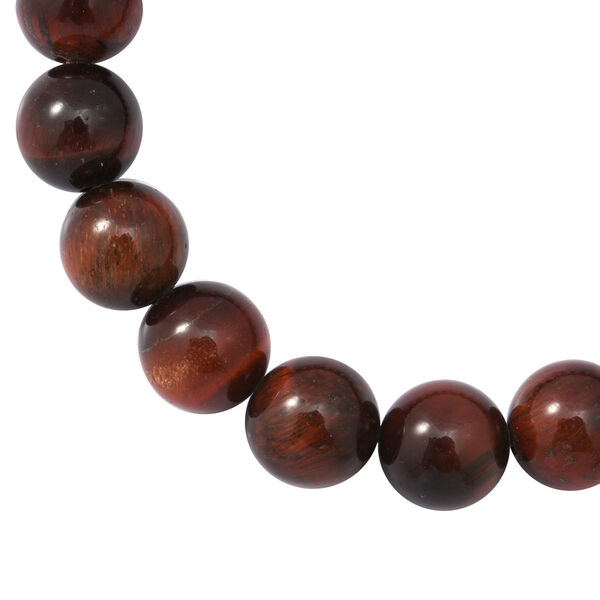 2er-Set rotes & gelbes Tigerauge-Armband, 19 cm lang, 925 Silber ca. 297,50 ct image number 5