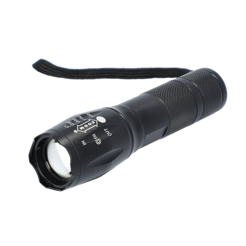 LED Taschenlampe, Größe 13x3 cm, 3xAAA Batterien (nicht inkl.), Schwarz image number 0