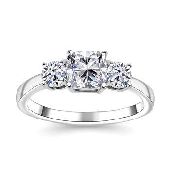 LUXURIANT SGL zertifizierter VS-EF Labor Diamant Ring in 950 Platin - 1,50 ct.