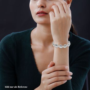 Royal Bali Kollektion- Gepr&auml;gtes M&uuml;nz-Armband