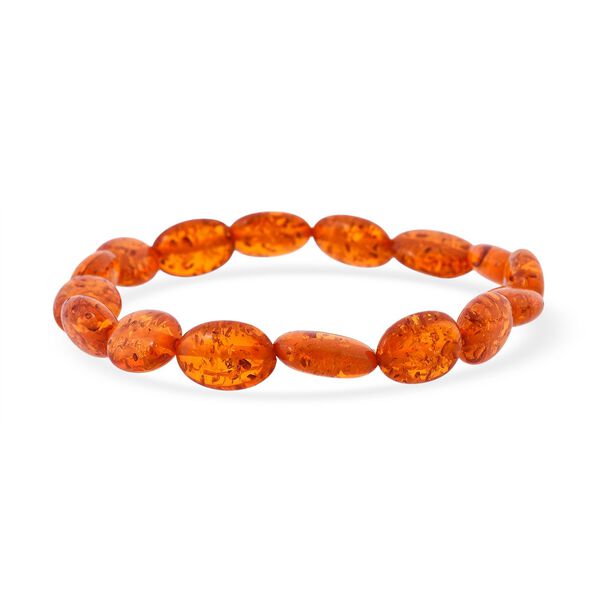 Synthetisches Bernstein Armband, 19cm - 26,25 ct.