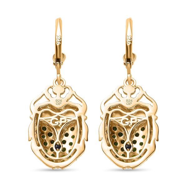 GP Creature Kollektion- Chromdiopsid und Saphir-Ohrringe - 2,30 ct. image number 4