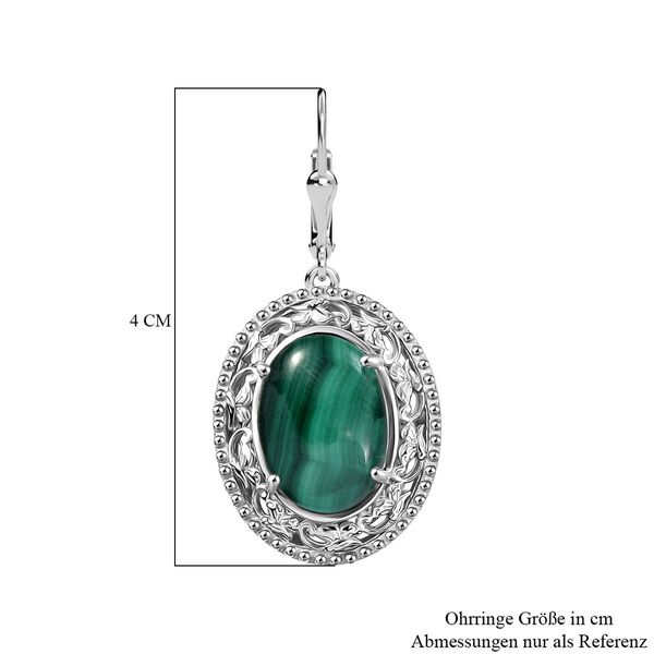 Malachit Ohrringe - 17,58 ct. image number 6