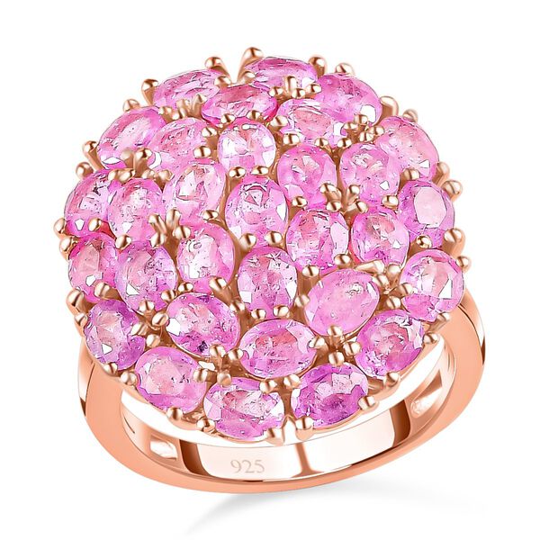 Ilakaka Rosa Saphir-Ring - 7,47 ct. image number 4
