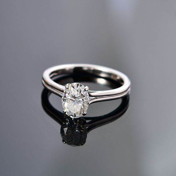 Moissanit Ring - 1,36 ct. image number 3