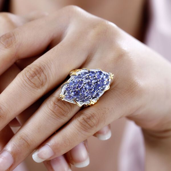 Tansanit Ring - 4,33 ct. image number 3
