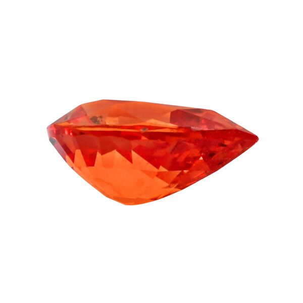 AAAA Sunset Sapphir Tropfen 8x6 1.57 ct image number 2