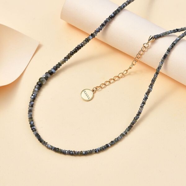 ILIANA AAA Alexandrit Halskette in 750 Gelbgold, 45 cm - 50 ct. image number 2