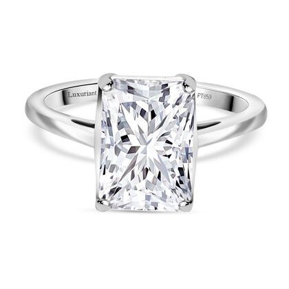 LUXURIANT DIAMOND - Lab Grown Diamant VS-EF IGI zertifiziert Ring 950 Platin (Gr&ouml;&szlig;e 18.00) ca. 5.00 ct