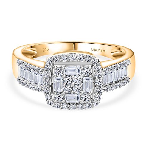 LUXURIANT DIAMOND- SGL zertifizierter  VS-EF Labor Diamant Ring - 1 ct. image number 0