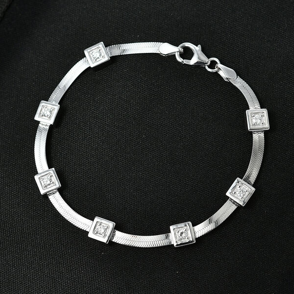 LUXURIANT SI-GH Labor Diamant 18cm Armband - 0,47 ct. image number 2