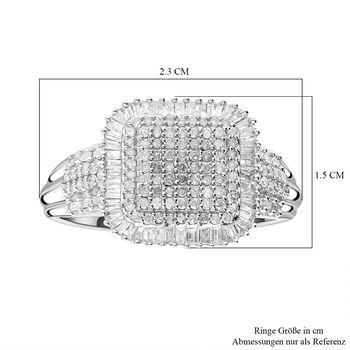 Wei&szlig;er Diamant-Ring - 1 ct.