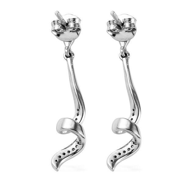 Diamant Ohrh&auml;nger in Silber image number 4