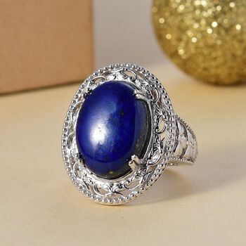 Lapislazuli Ring - 12,95 ct.