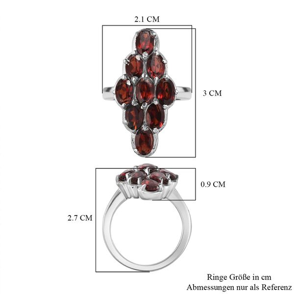 Roter Granat-Ring - 5,13 ct. image number 7