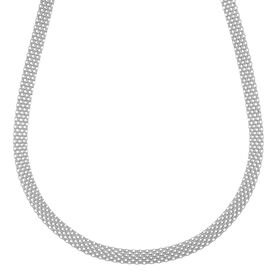 LA BELLA 925 Silber rhodiniert Halskette ca. 50 cm ca. 14,04g