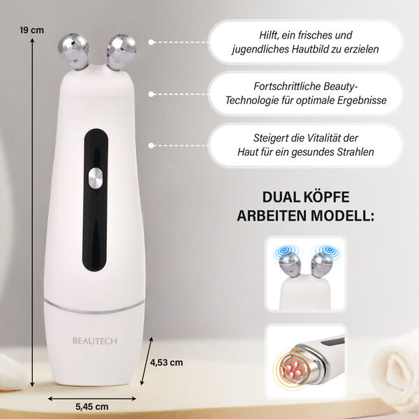 Beauty EMS und Vibrations-Ger&auml;t mit Rotlicht image number 2