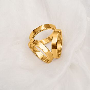 The 5th Season - kunstvoller Schalring, gold