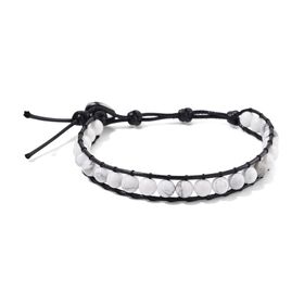 Flexibles weißes Howlith Armband - 35 ct.