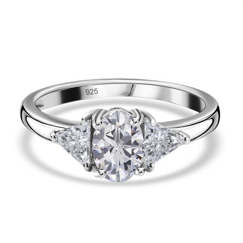 Moissanit Ring - 1,40 ct. image number 0