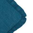 2er-Set unifarbener Kissenbezug mit Rüschen, Größe 50,8x50,8 cm, Kobaltblau image number 4