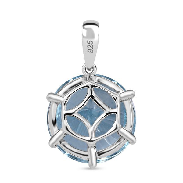 Himmelblauer Topas Anh&auml;nger - 11,20 ct. image number 4