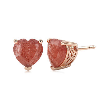 EVER TRUE AA Tansanischer Natronite Ohrringe Reine Bronze ca. 4.93 ct